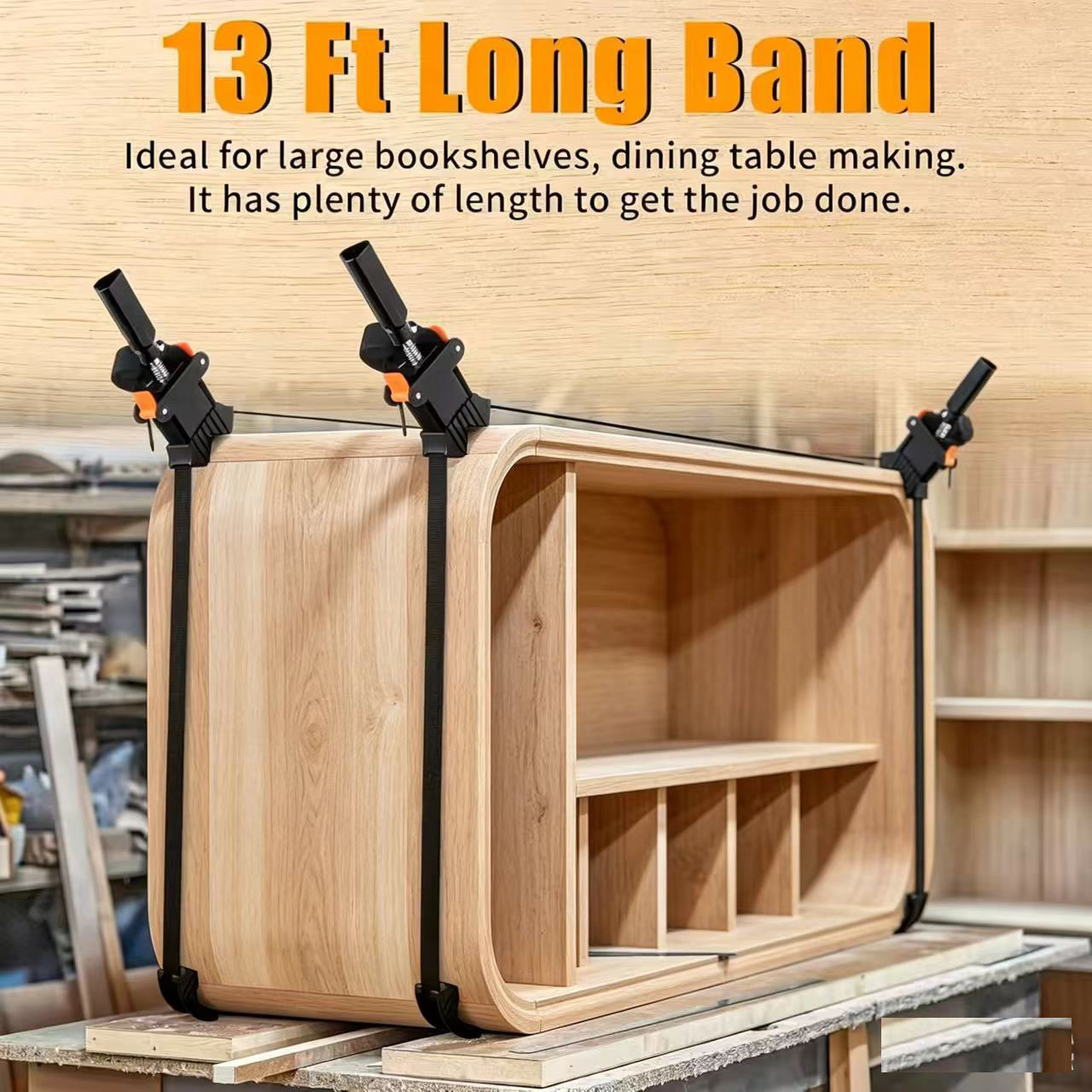 Woodworking Box - 다기능 스트랩 앵글 클립 사진 프레임