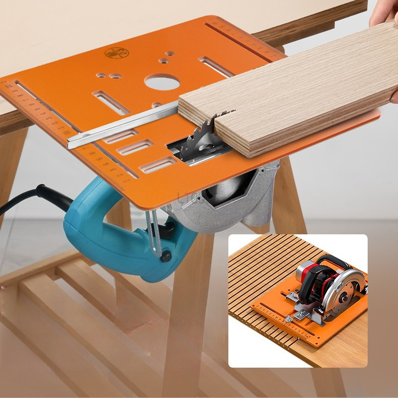 Woodworking Hacks - 원형 톱 베이스 플레이트 90 °