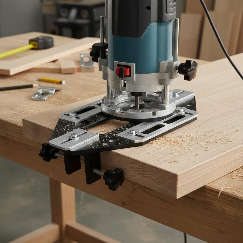 Woodworking Tools - 알루미늄 합금 모티스 템플릿 13x6인치, 실내문,