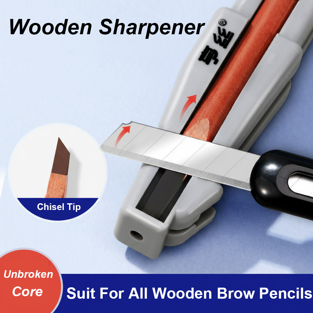 Woodworking Tools - 나무 눈썹 연필 샤프너, 끊어지지 않는