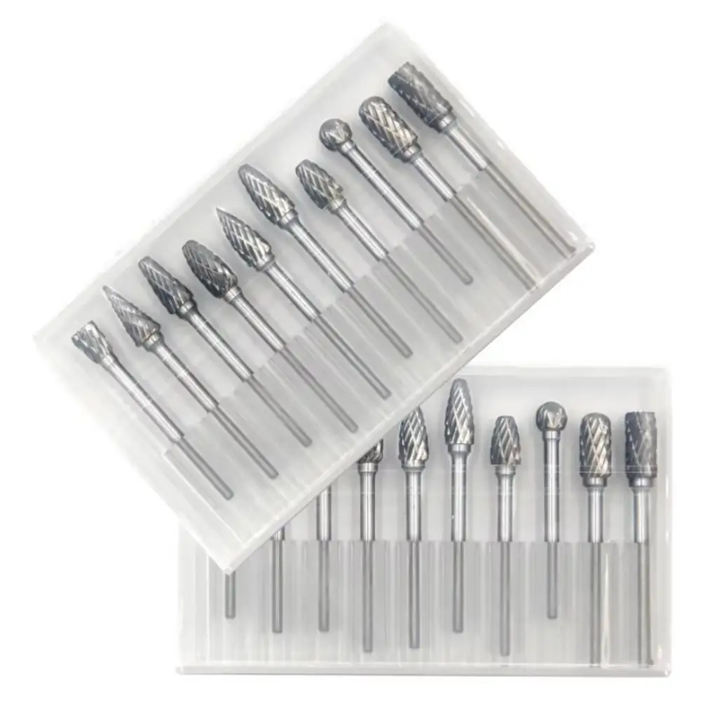 Woodworking Kits - 10개입 초경 로터리 버 세트 3mm