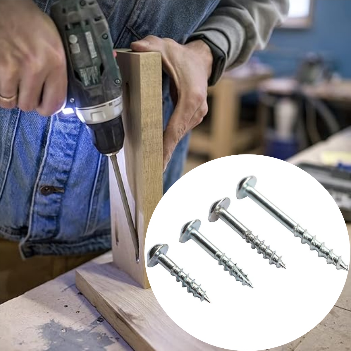 Woodworking Hacks - 100개 비스듬한 구멍 드릴링 전용 필립스