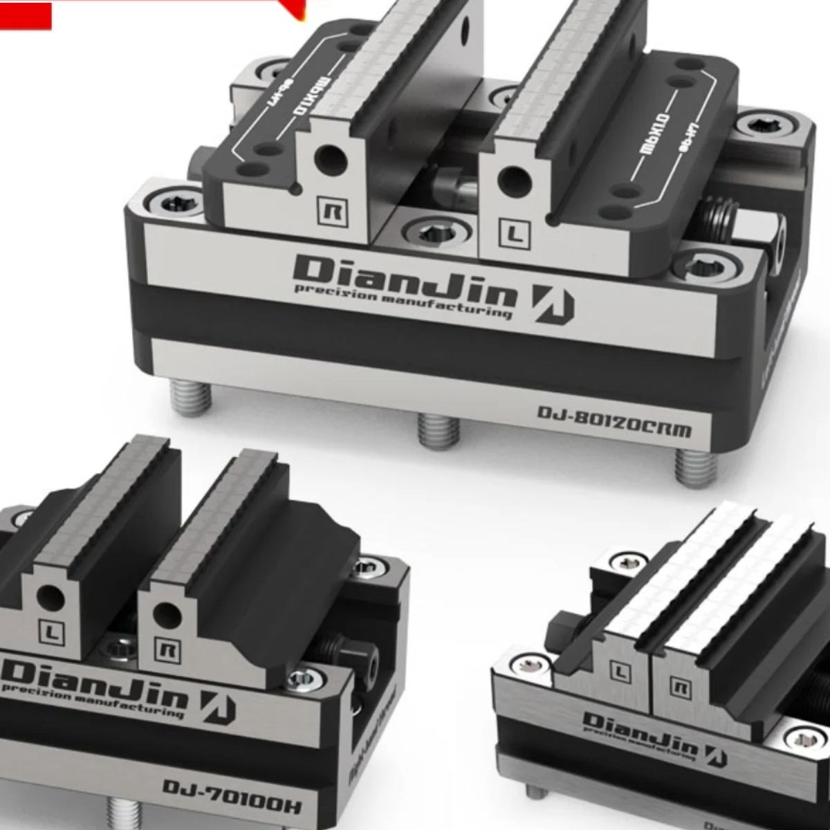 Woodworking Vice Quick Release - 4-5축 DJ-70100H 고정장치 셀프센터링 바이스 양방향