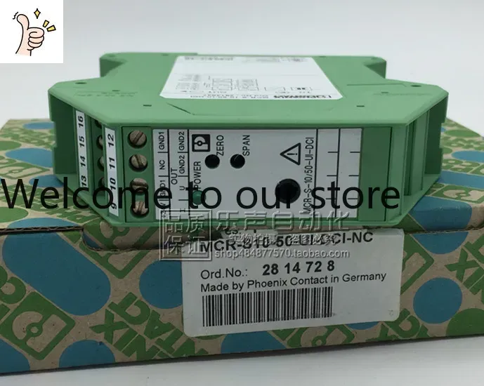 Woodworking News - 2026.4 MCR-S-10-50-UI-DCI 2814647 Phoenix 전류 변환기