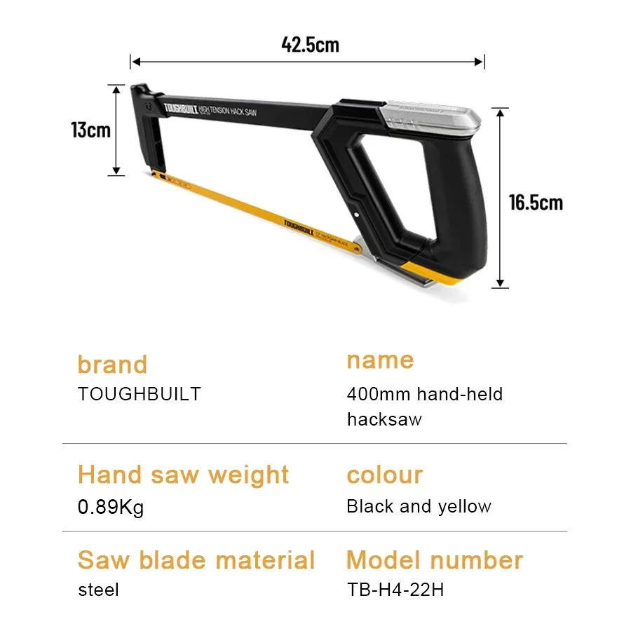TOUGHBUILT TB-H4-22H 고장력 쇠톱 40 - Woodworking Hacks 리뷰 및 가격