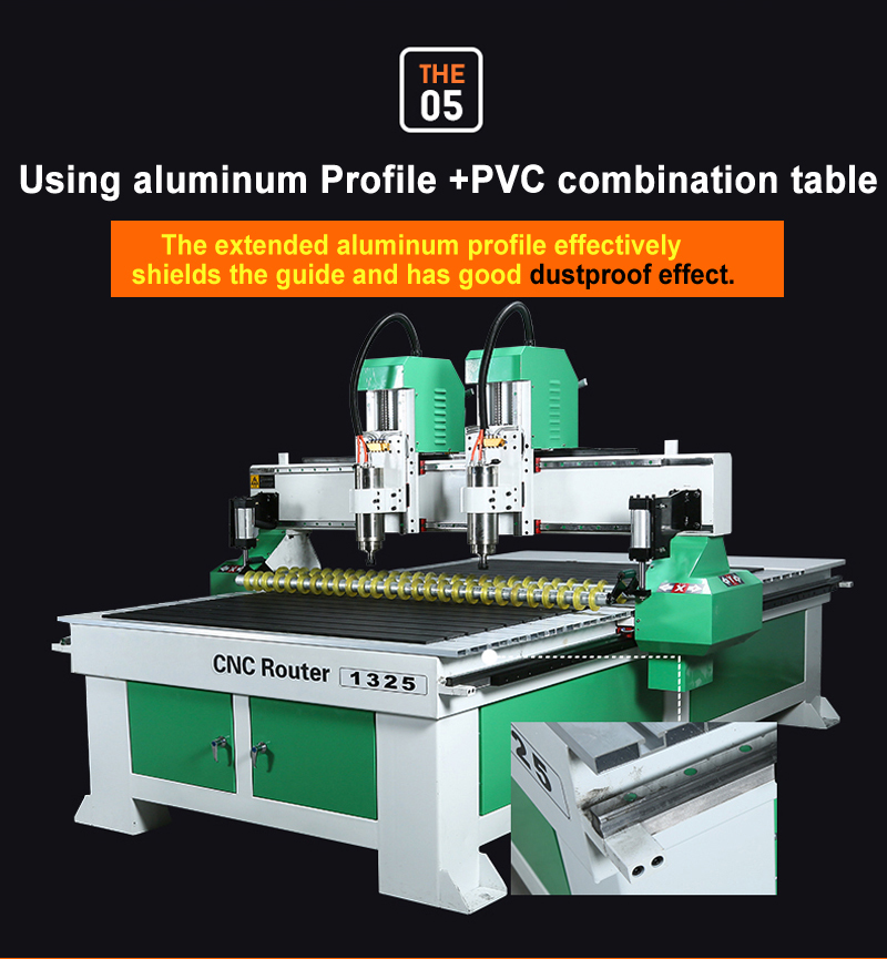 LY 1325 CNC 라우터 3.2KW 더블 헤드 조각 - Woodworking Lathe Machine 리뷰 및 가격