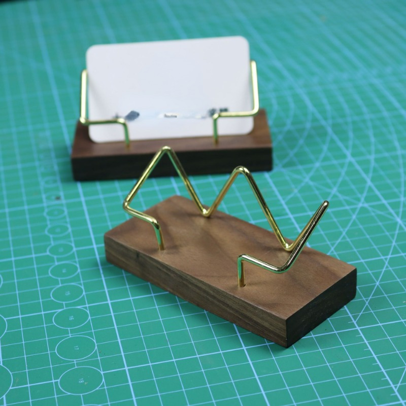 나무 비즈니스 카드홀더 책상, 사무실 장식 카드 케이스 - Woodworking Box 리뷰 및 가격