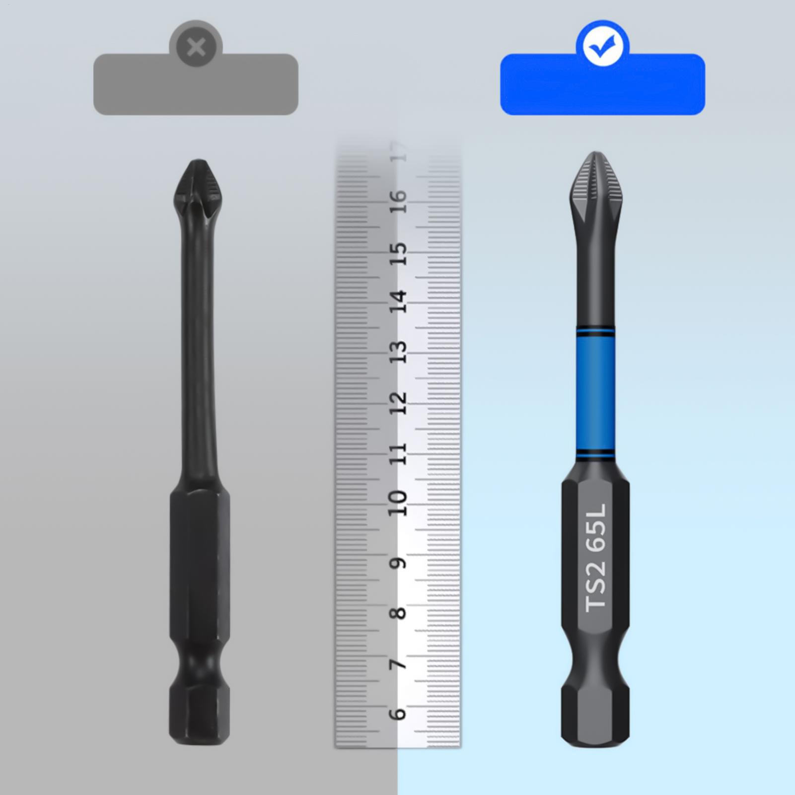 드릴 스크루드라이버 비트 세트 6피스 자기식 헤비 듀티 - Woodworking Tools 리뷰 및 가격