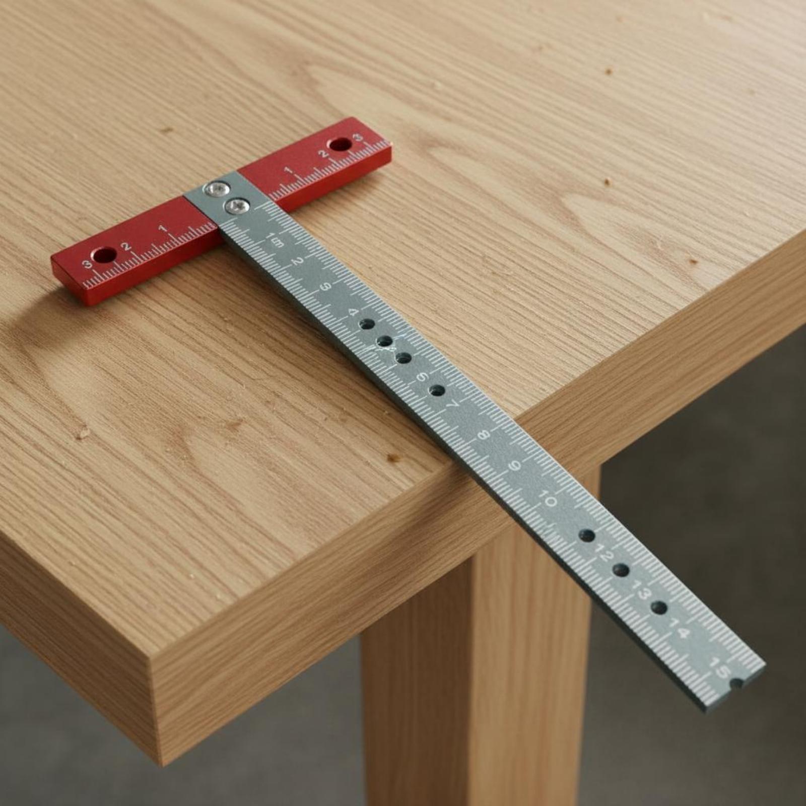 T자형 자, 정확한 표시가 가능한 알루미늄 T자형 정밀 - Woodworking Workshop Layout 리뷰 및 가격