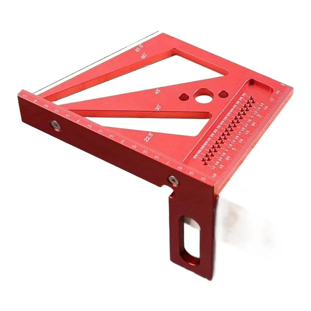 레드 3D 다각도 측정자 각도기 작업장 레이아웃 마킹용 - Woodworking Workshop Layout 리뷰 및 가격